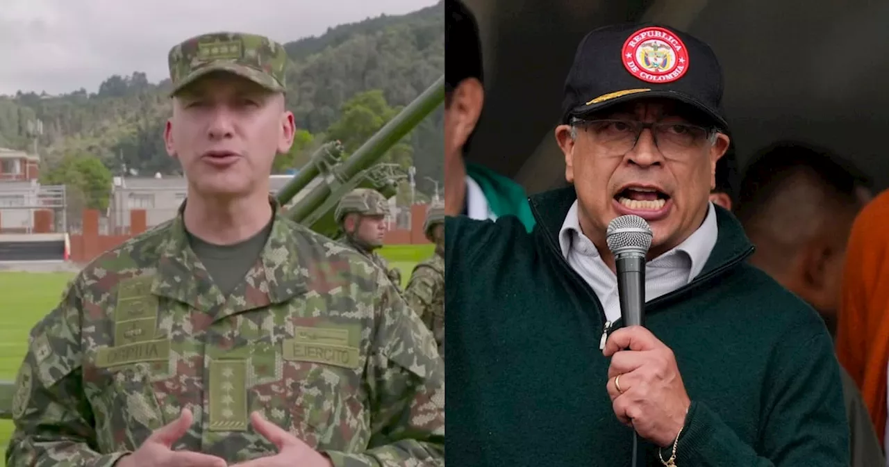 Presidente Petro cambió al comandante del Ejército, tras ataques terroristas en el Cauca y Jamundí