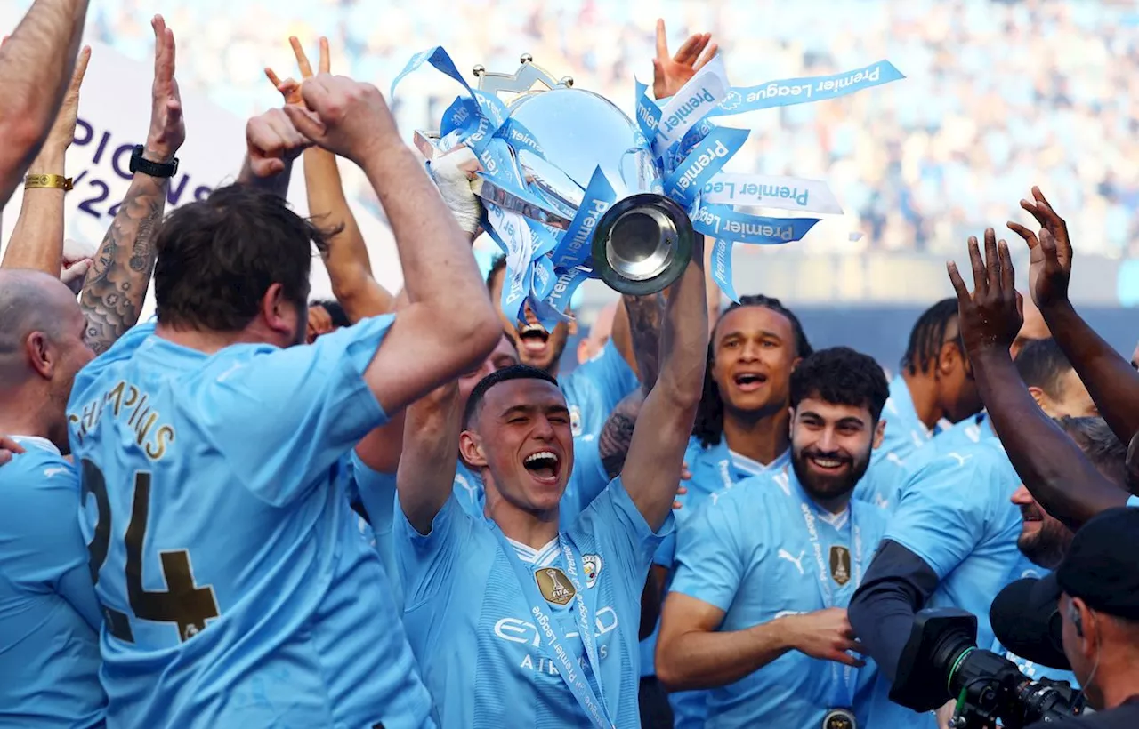 Premier League kings: Majestic Manchester City celebrates record 4th straight title