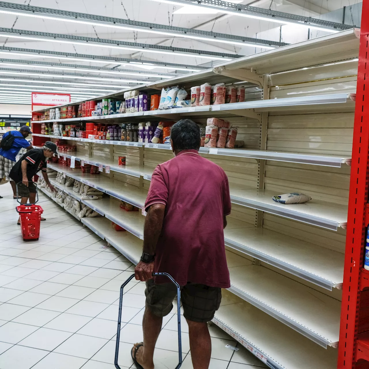 Nouvelle-Calédonie : les habitants confrontés aux pénuries dans les supermarchés