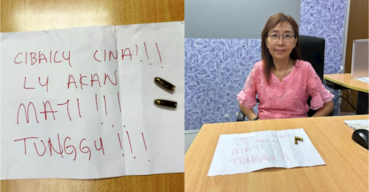 Seputeh MP Teresa Kok Receives Death Threat With 2 Bullets In Her Mail