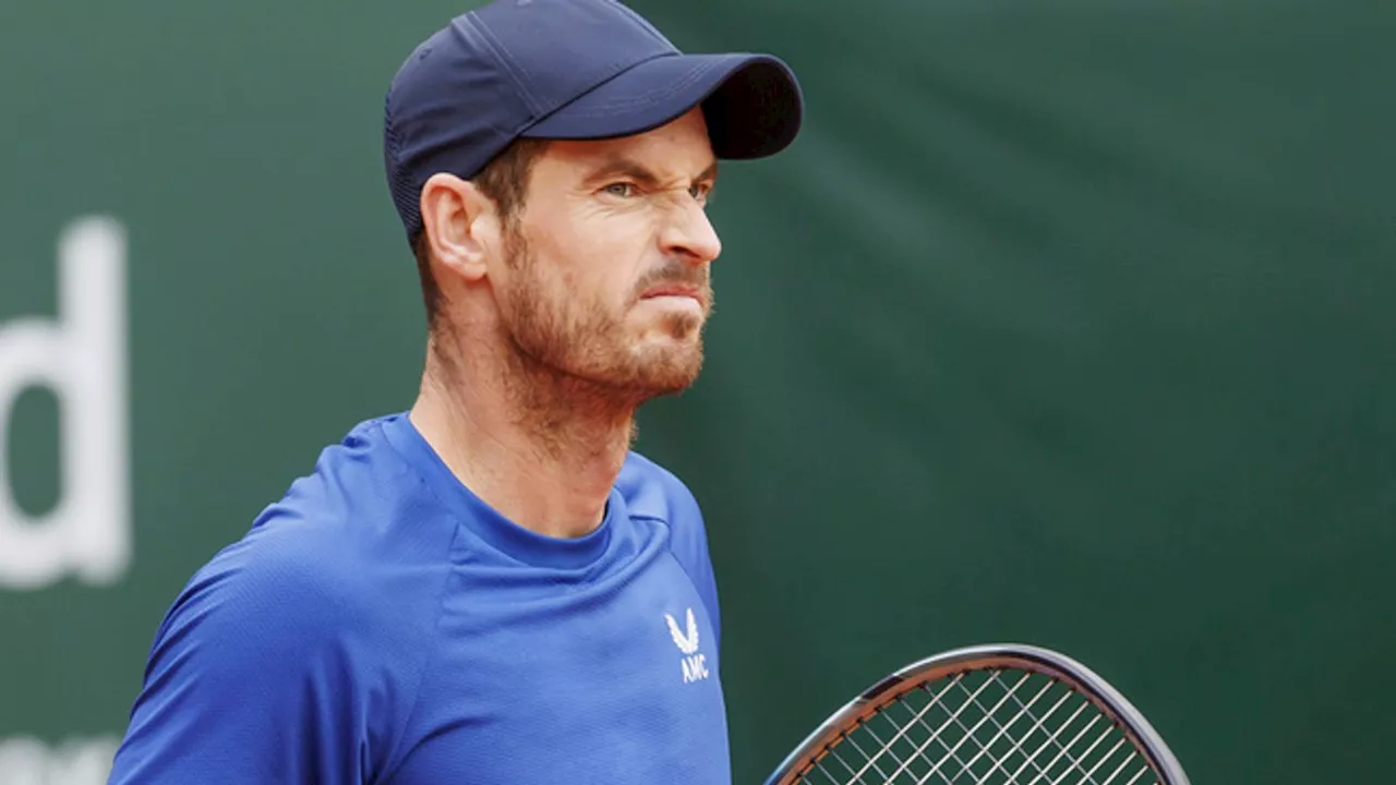 Andy Murray on brink of defeat against Yannick Hanfmann as match suspended at Geneva Open