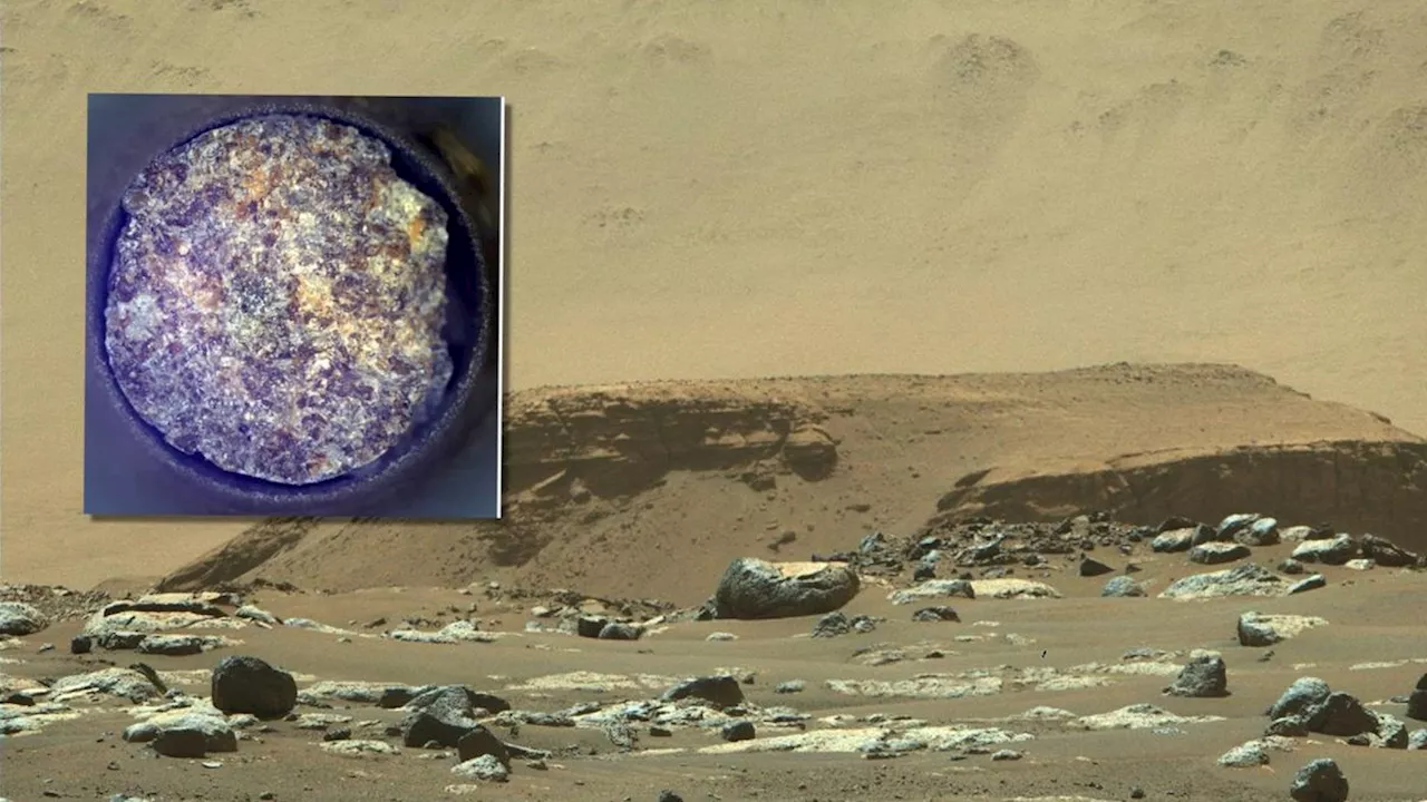 Perseverance rover's Mars rock sample may contain best evidence of possible ancient life