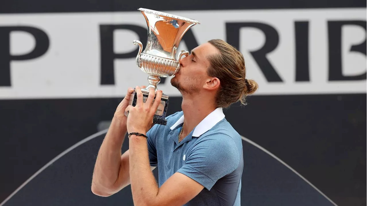 Gelungene Generalprobe: Alexander Zverev fährt mit Masters-Triumph zu den French Open