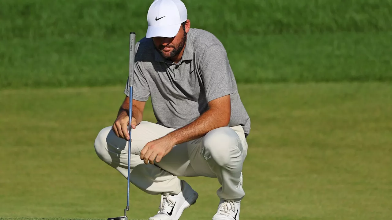 Scottie Scheffler ‘fell asleep on scorer’s table’ after claiming incredible top ten finish at PGA Champ...