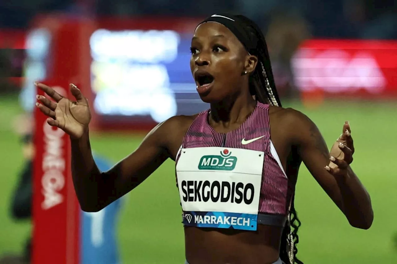 Prudence Sekgodiso stuns herself with ‘crazy fast’ Diamond League victory