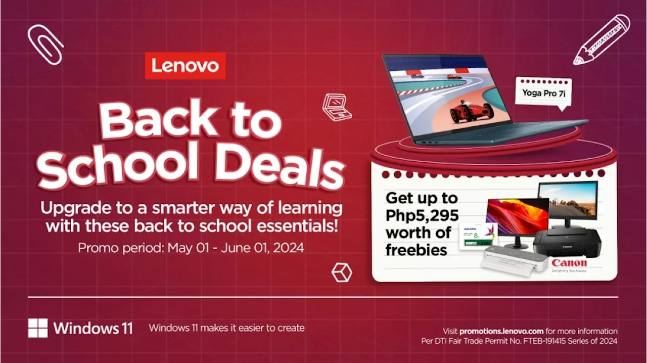 Lenovo empowers students with back-to-school deals