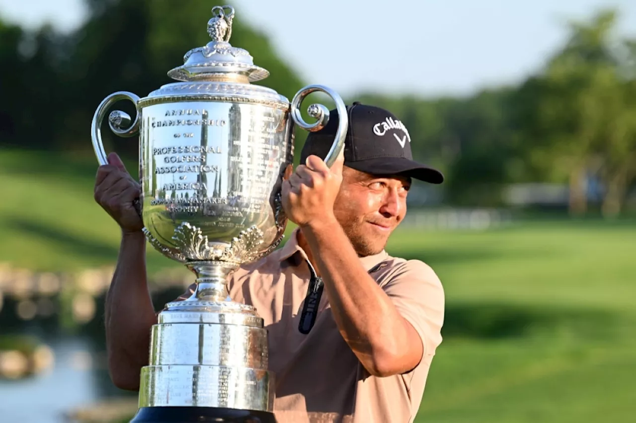 Schauffele birdies final hole for first major win