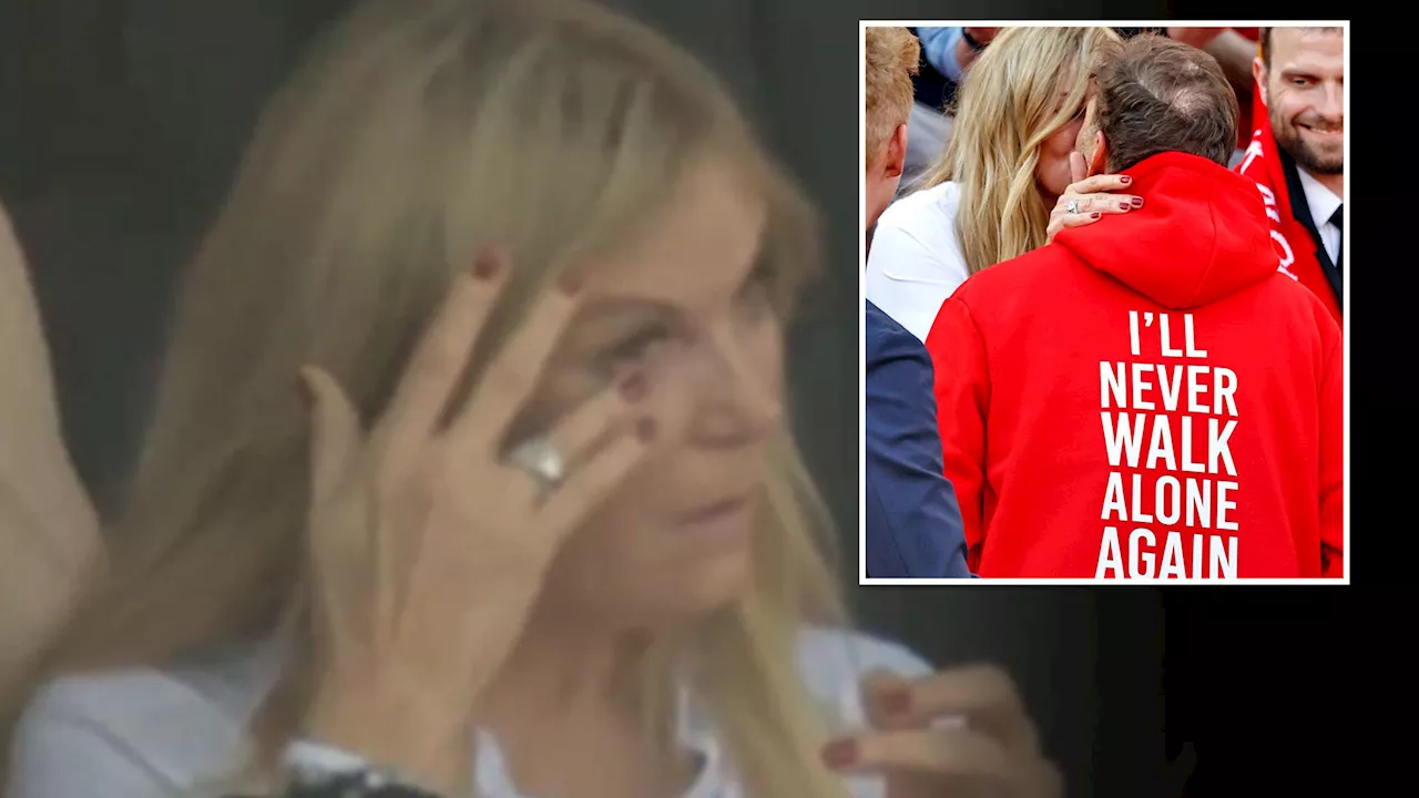 Jurgen Klopp’s wife Ulla breaks down in tears as Liverpool manager says goodbye to club in emotional s...