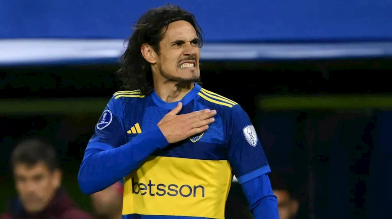 La GRAN noticia que podría recibir Edinson Cavani por sus destacadas actuaciones en Boca