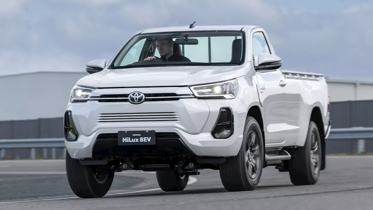 The electric Toyota Hilux will roll out by late 2025