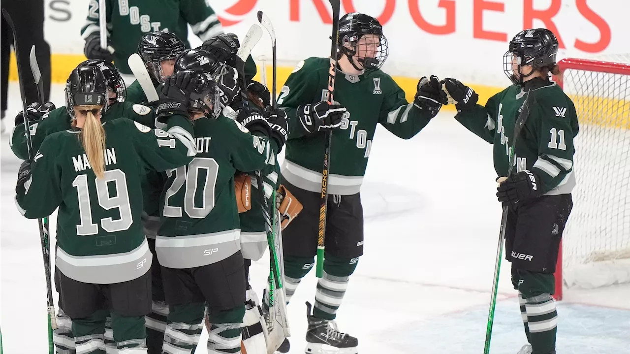 Boston rides Healey goal to win over Minnesota in Game 1 of Walter Cup Final