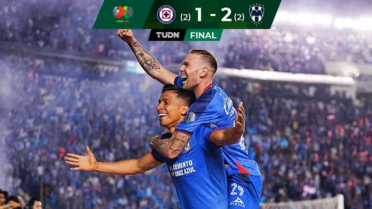 Cruz Azul califica a la Final del Clausura 2024 tras sufrir ante Monterrey