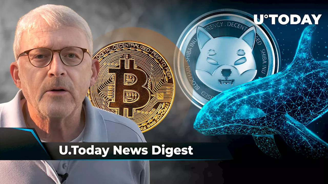 Peter Brandt Urges to Ignore Peter Schiff's 'Bitcoin Is Dead' Claim, Half Trillion SHIB Moved in 24 Hours, 7,000 ETH Mysteriously Moved to Robinhood: Crypto News Digest by U.Today