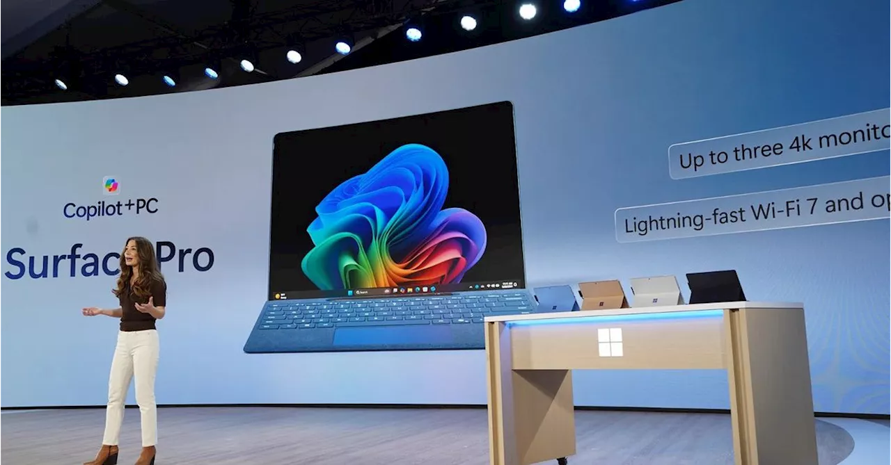 Microsoft’s new Surface Pro gets an OLED display for the first time