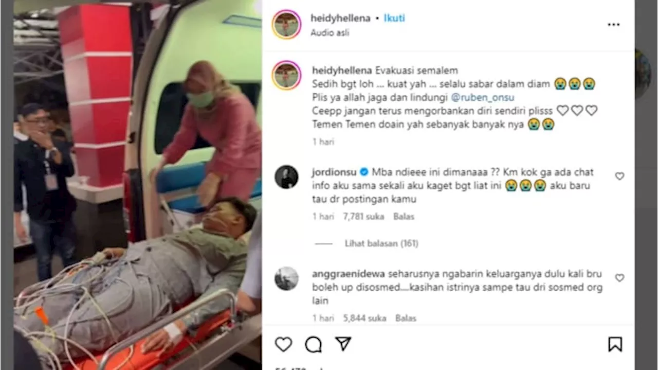 Terpopuler: Kronologi Ruben Onsu Pingsan, Nasihat Rendy Kjaernett untuk Andrew Andika