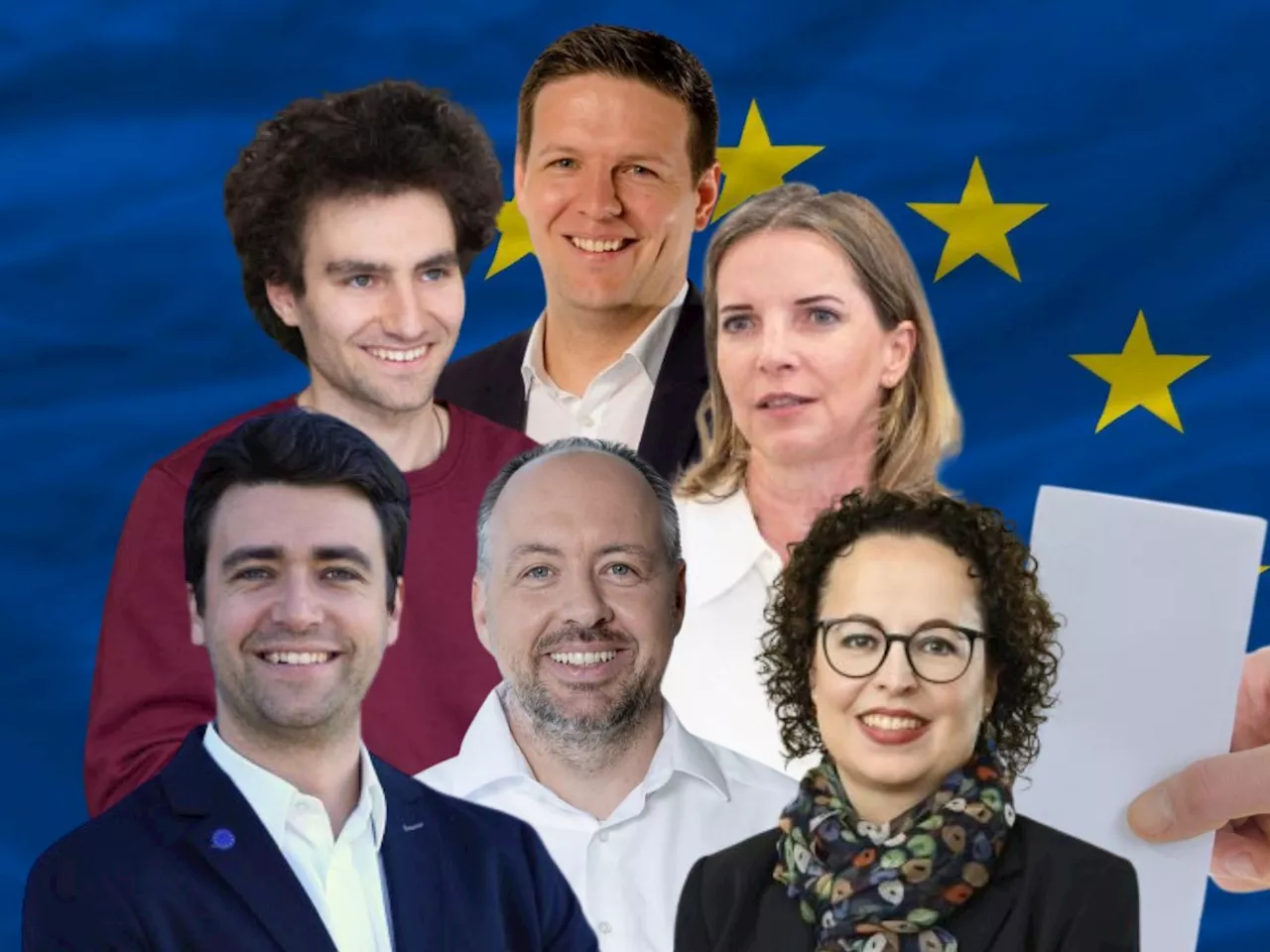 Das sind die Vorarlberger Spitzenkandidaten für die EU-Wahl 2024