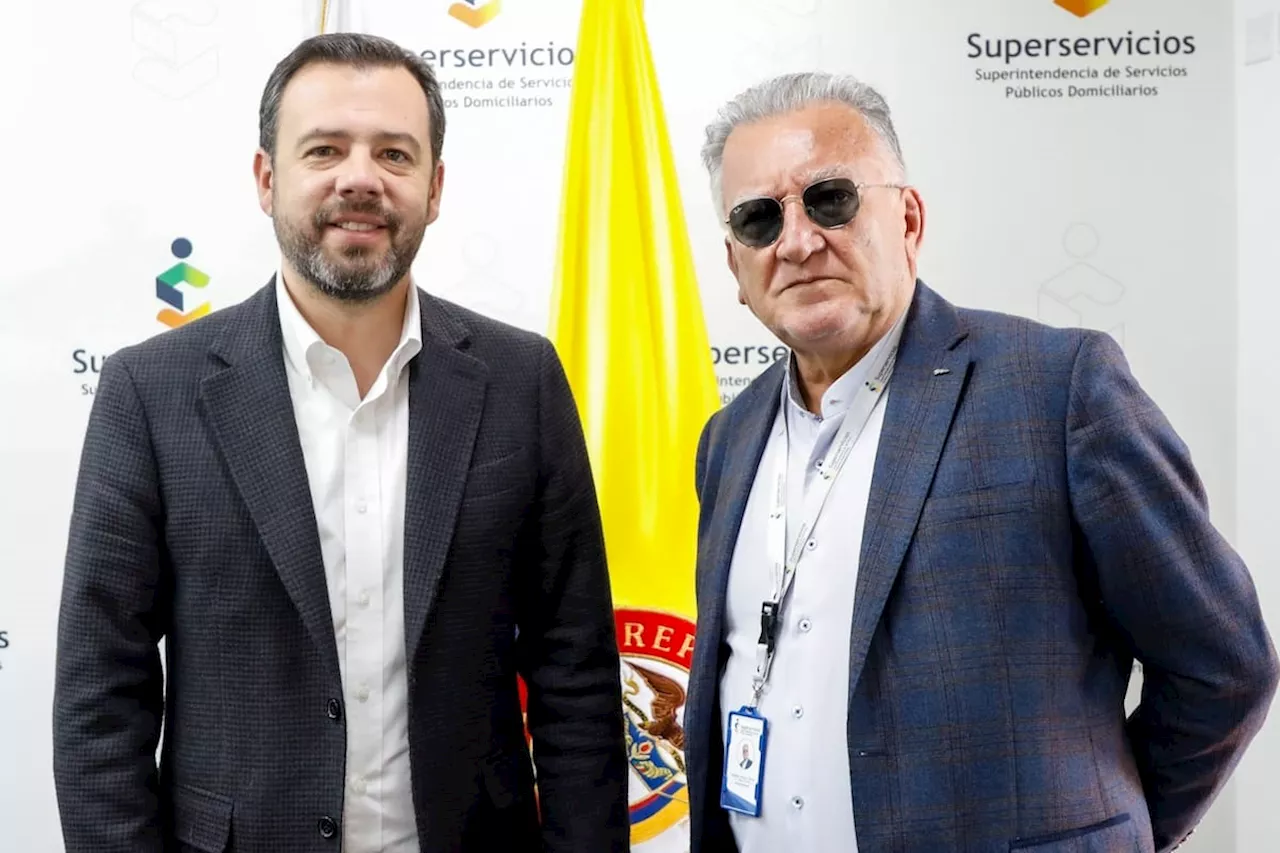 Acuerdo entre la Superservicios y la Alcaldía de Bogotá para mejorar servicios públicos