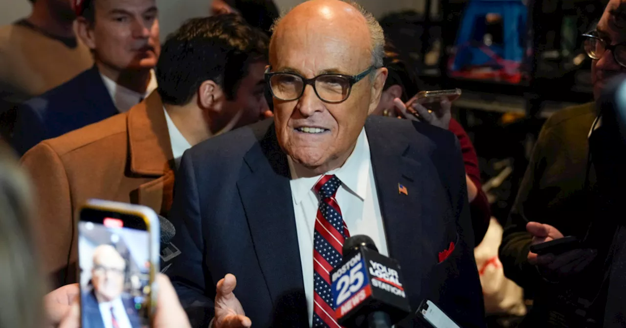 Ex-NYC Mayor Rudy Giuliani pleads not guilty to felony charges in Arizona election interference case