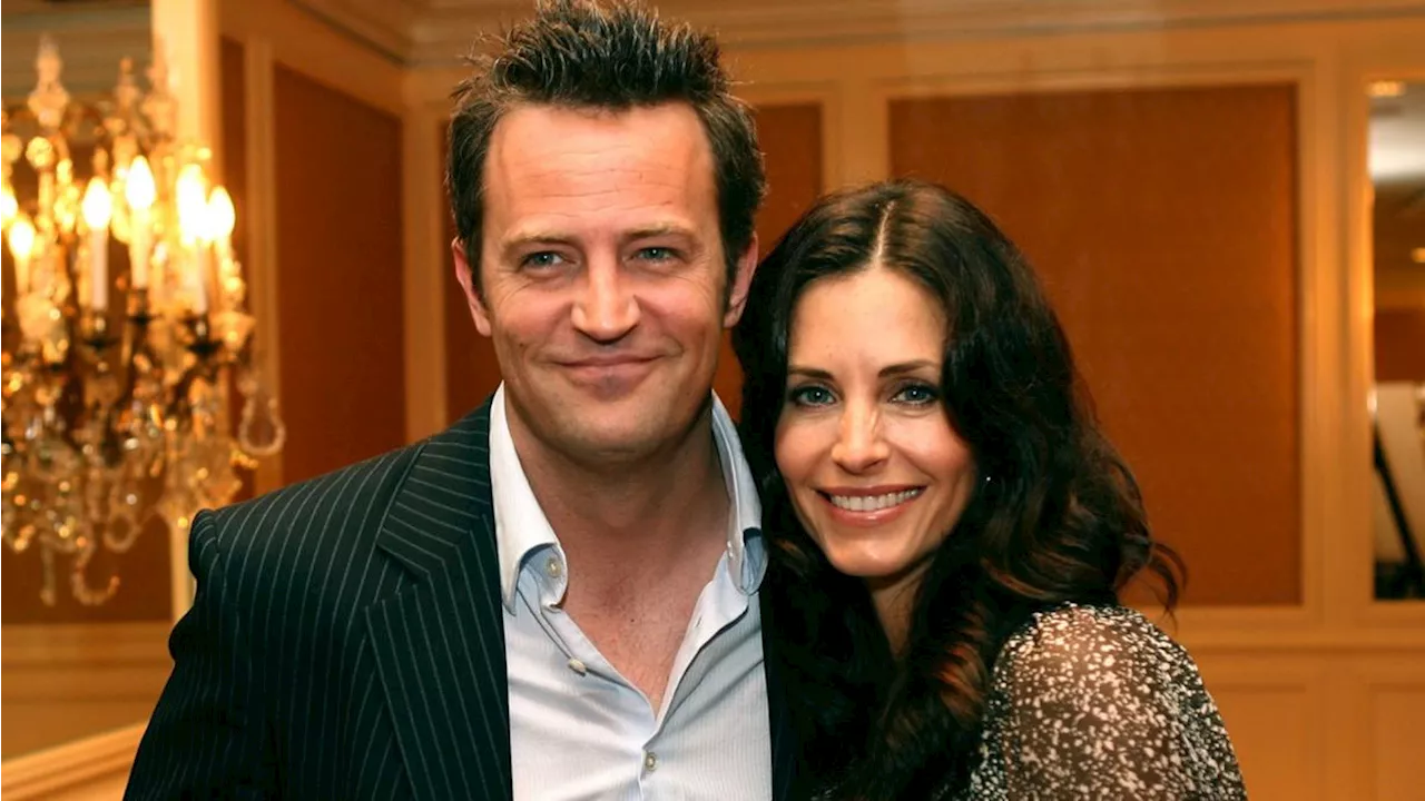 Courteney Cox ‘talks’ to late Friends co-star Matthew Perry following his shock death