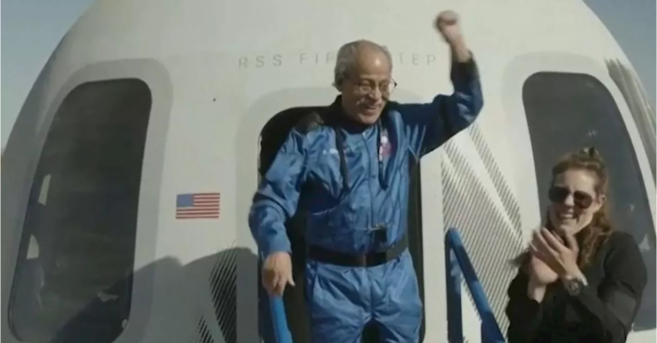 America's first black astronaut finally goes to space decades later at age 90