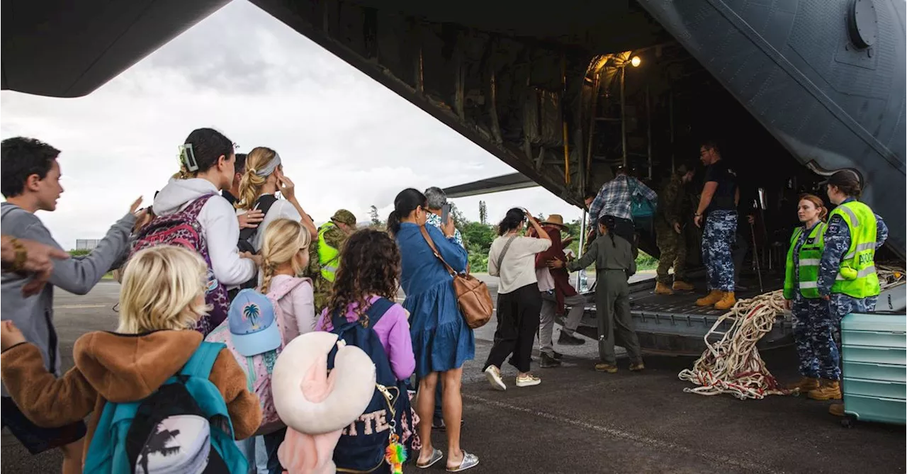 'We are stuck': Stranded Australians remain in limbo as flights depart New Caledonia