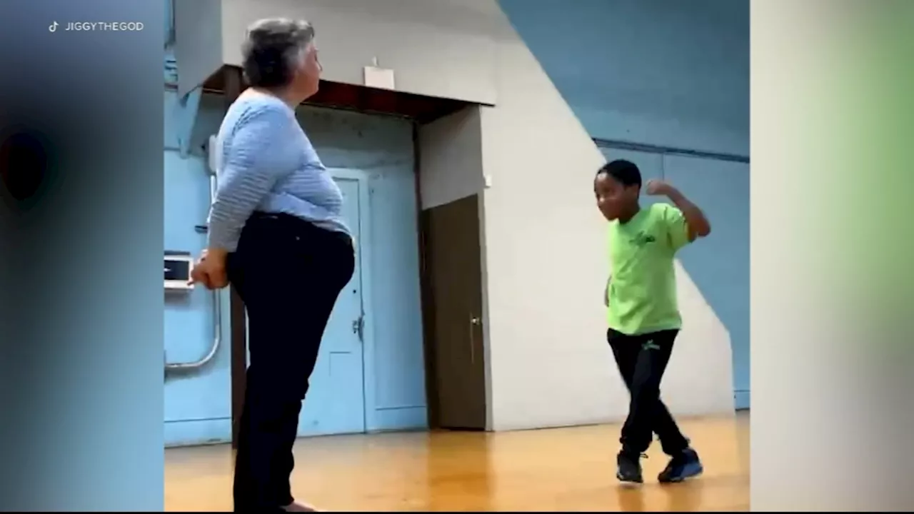 Philadelphia teacher, student at Deep Roots Charter School in Kensington go viral for 'veggie dance' battle