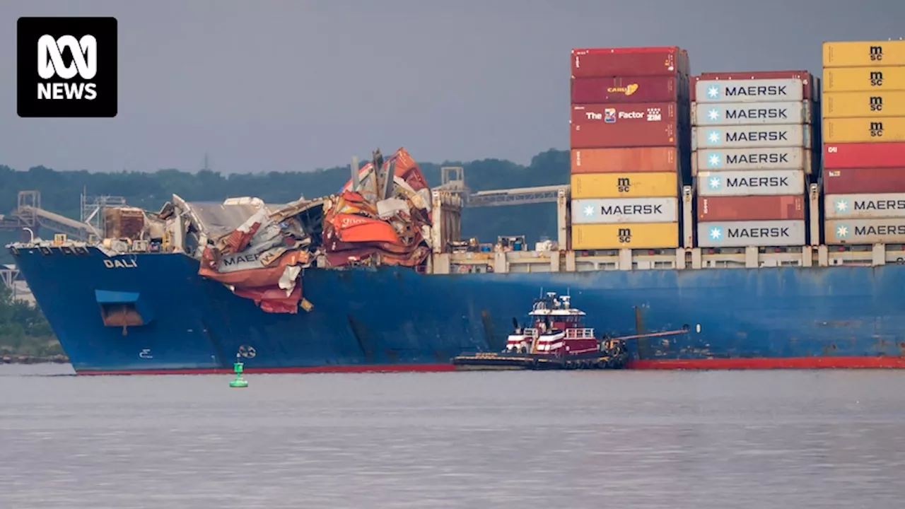 Dali ship refloated two months after Baltimore bridge collapse