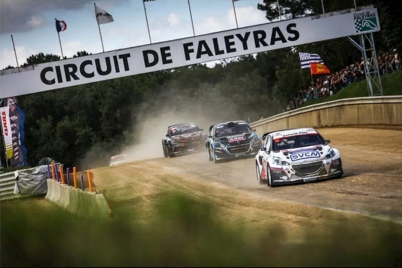 Gironde : la deuxième manche du championnat de France de rallycross se joue à Faleyras