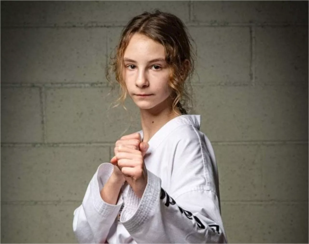 Jeune Ukrainienne installée à Cherbourg, Diana retrouve goût à la vie grâce au taekwondo