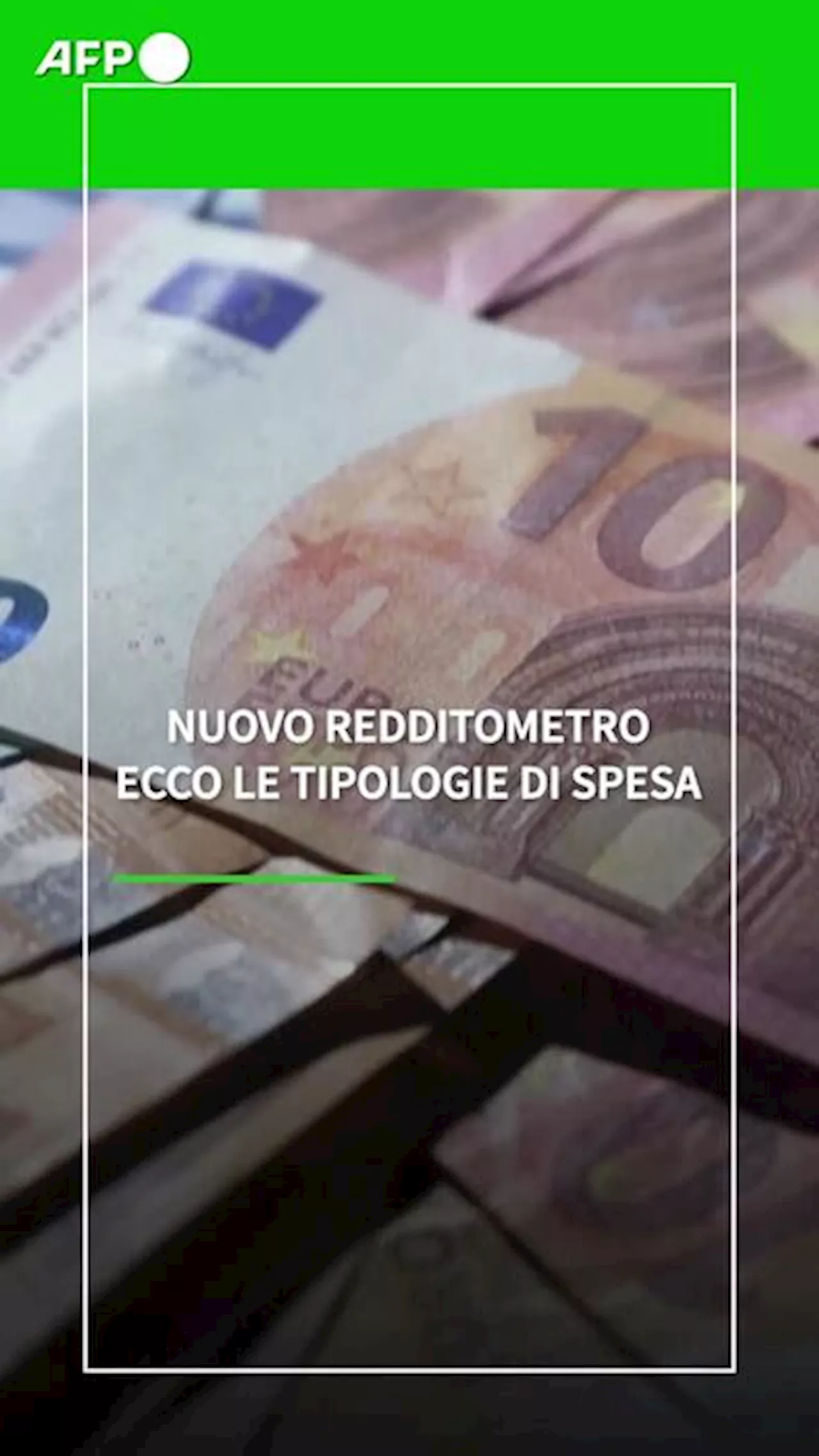 Nuovo redditometro, ecco le tipologie di spesa