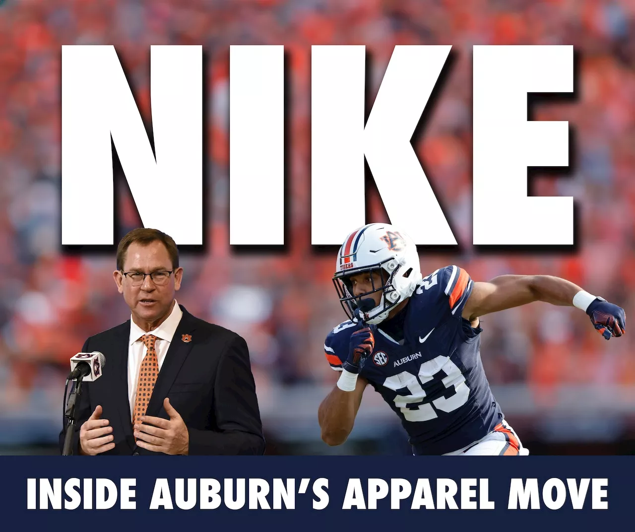 Inside Auburn’s move from Under Armour to Nike with AD John Cohen