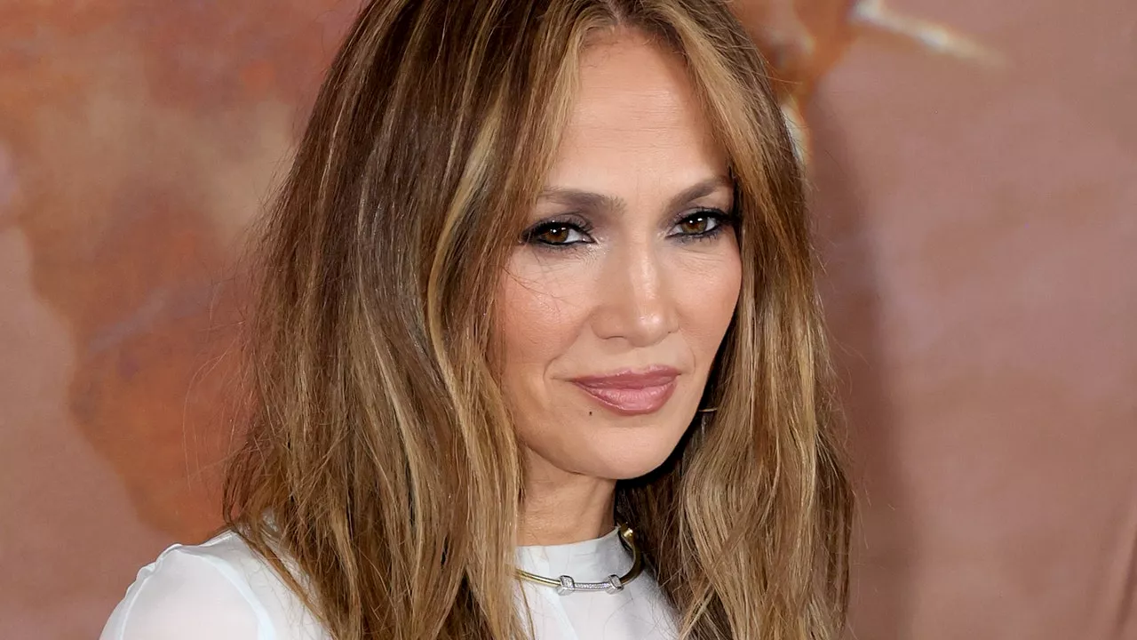 Jennifer Lopez’s Updo Is Unraveling, But, Like, in a Cool Way — See Photos