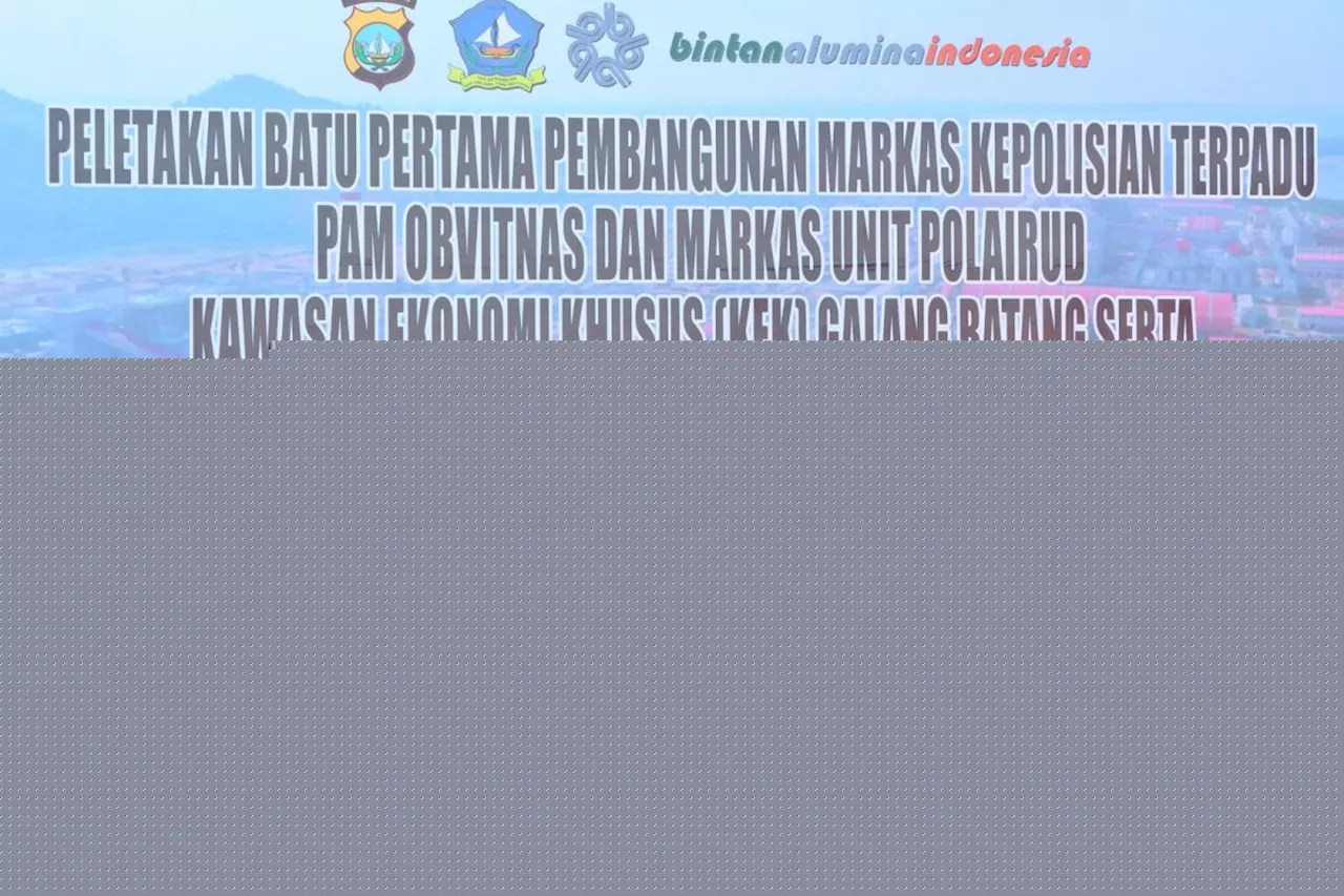 Polda Kepri bangun markas kepolisian terpadu di KEK Galang Batang