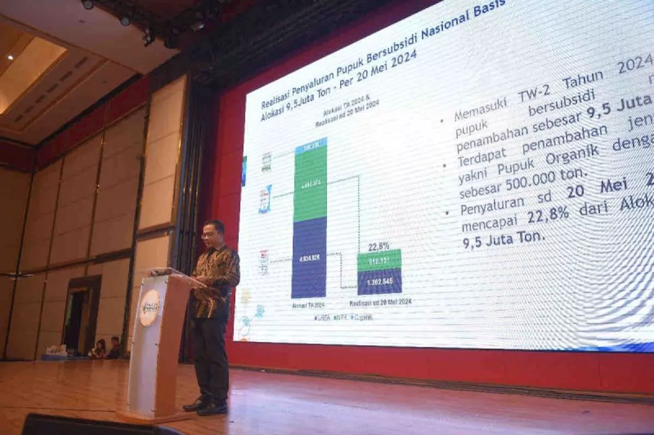 Pupuk Indonesia: Petani Sumut dapat 478.298 ton alokasi pupuk subsidi