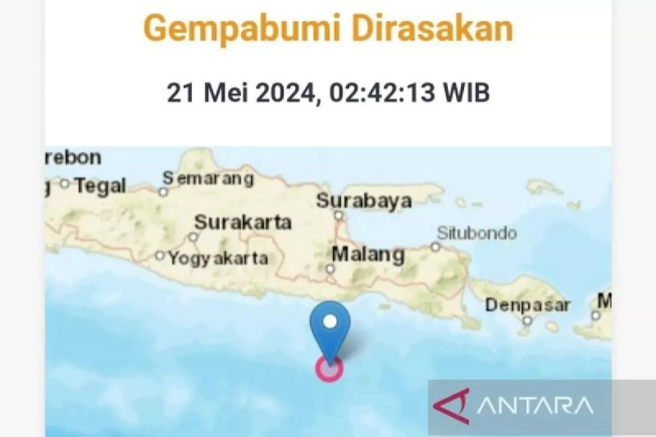 Warga Jember dan Lumajang rasakan guncangan gempa Malang magnitudo 5,3