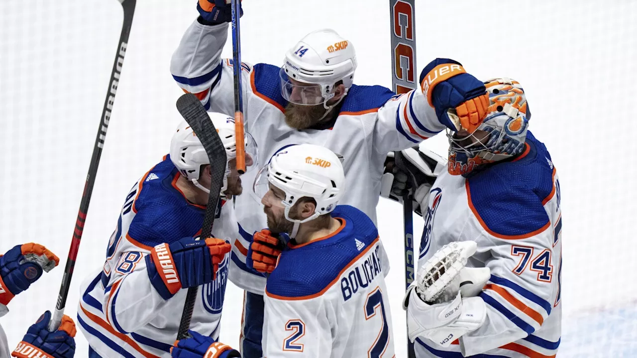 Oilers beat Canucks 3-2 in Game 7 to advance to Western Conference final