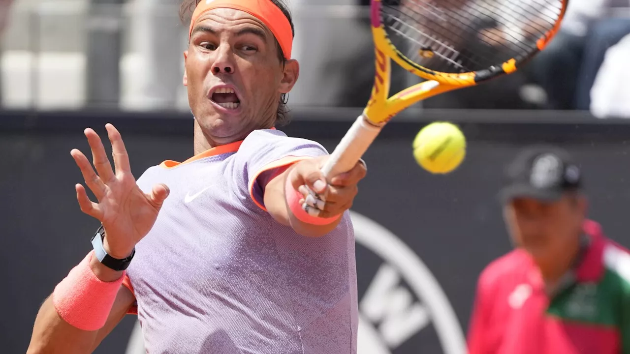 Rafael Nadal returns to Roland Garros to practice amid doubts over his fitness and form