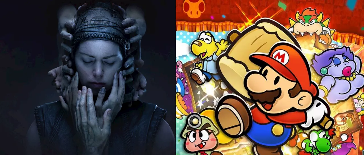 Así debutaron Paper Mario: TTYD y Hellblade 2