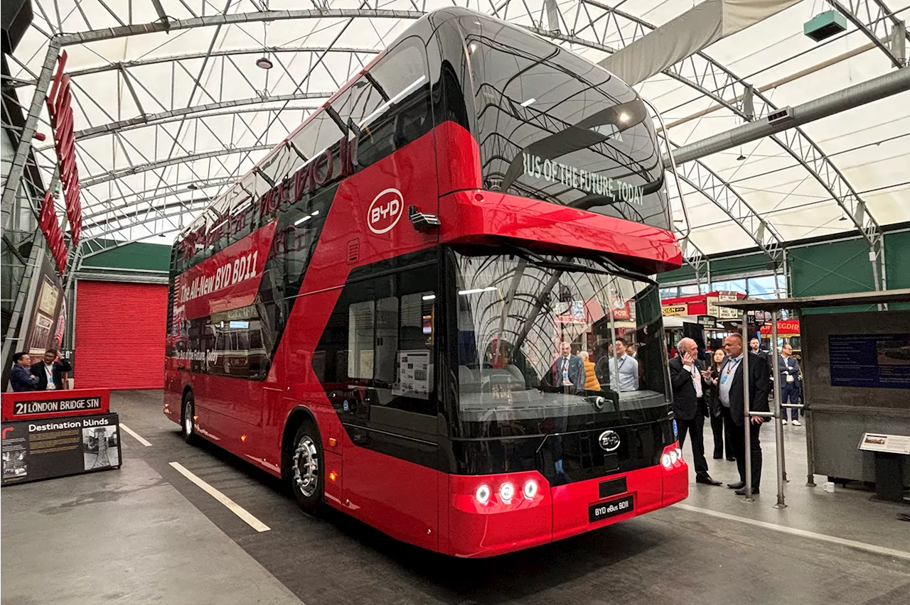 BYD aims to replace Routemaster with 400-mile EV London bus