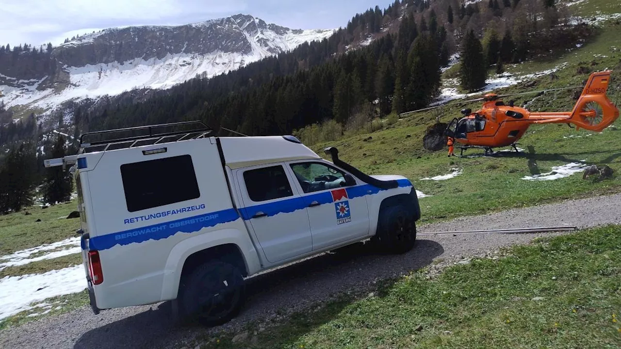 Bergwacht Oberstdorf: So viele Einsätze wie sonst nirgendwo in Bayern