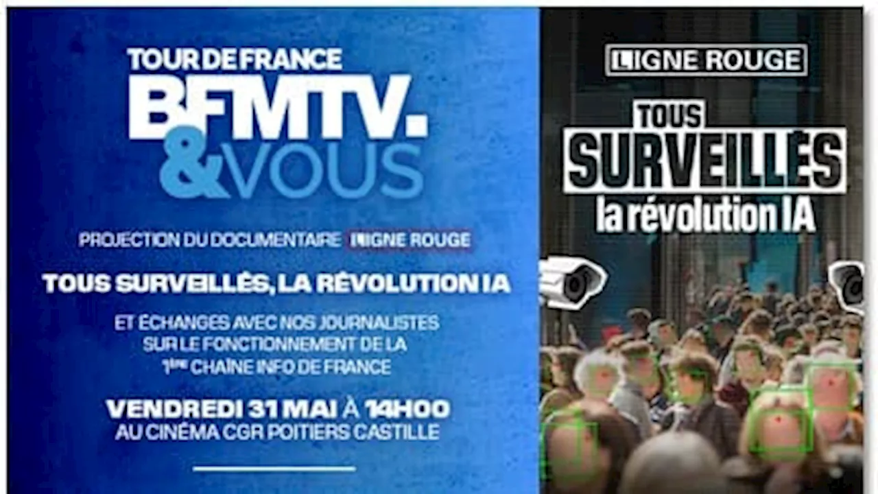 Le Tour de France 'BFMTV&Vous' se poursuit le 31 mai à Poitiers