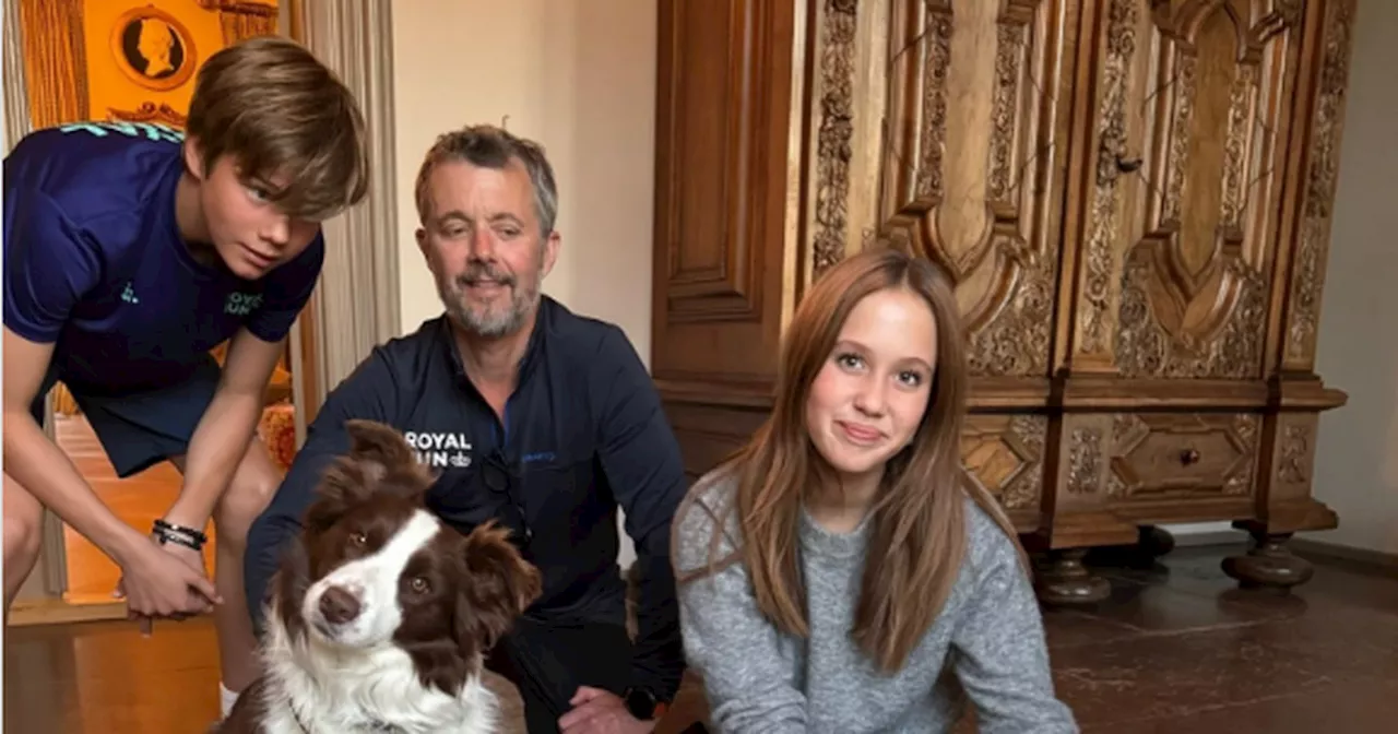Frederik von Dänemark zeigt privates Foto mit seinen Zwillingen und ihren Hunden