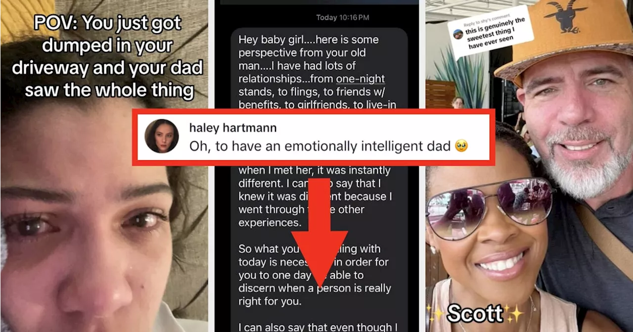 Dad's Text After Daughter's Breakup Goes Viral