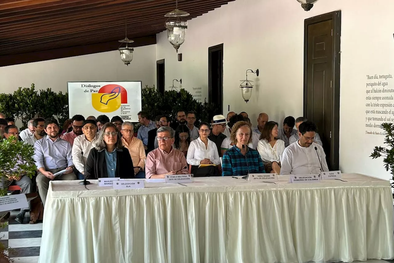 Primer cara a cara entre delegaciones del Gobierno y el ELN en medio de fuertes críticas