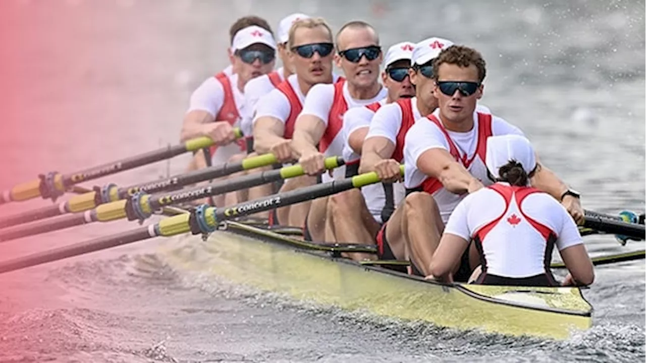 Canadian men's 8 rowing team misses Paris Olympic berth by heartbreaking margin