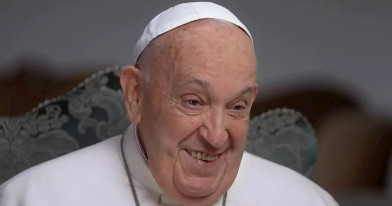 CBS News surprises Pope Francis with gift inspired by detail in his book