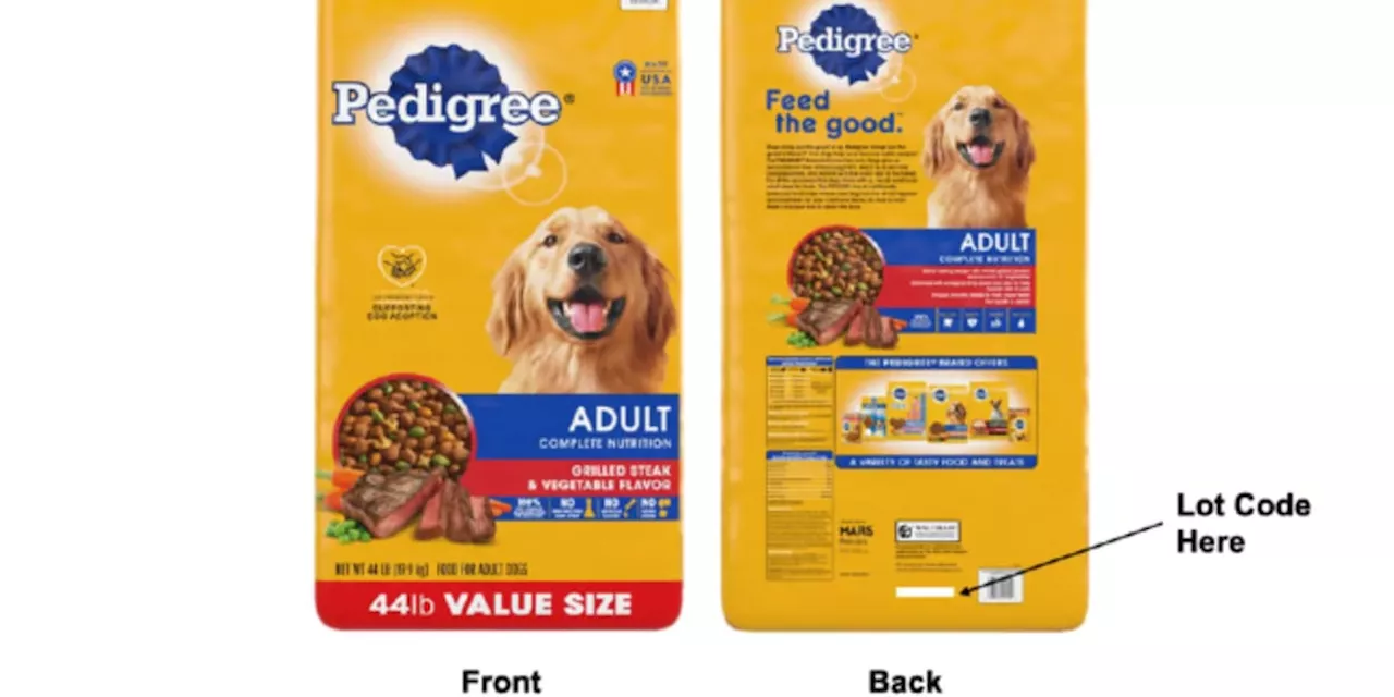 Dog food sold at Walmart recalled for loose metal pieces