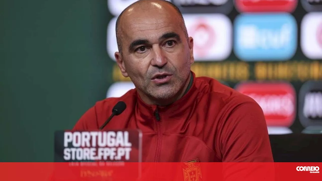 Roberto Martínez divulga hoje escolhas de Portugal para a fase final