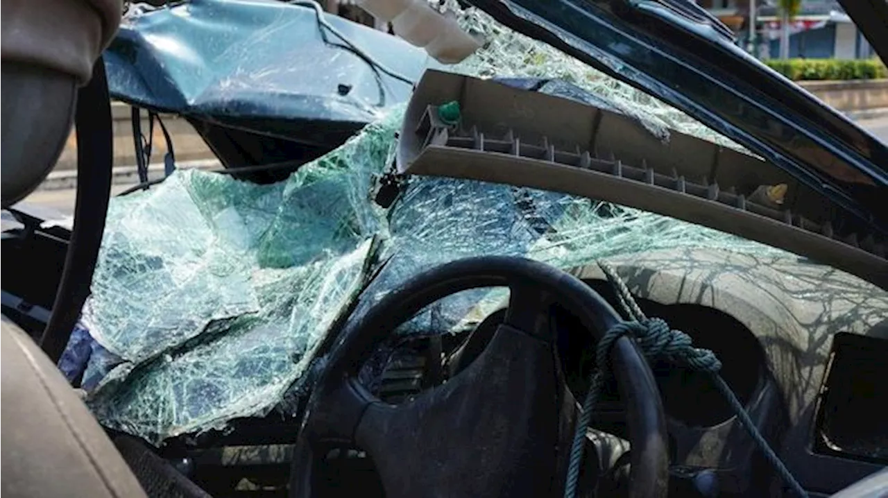 Bus Rombongan Apdesi Kecelakaan di Tol Tangerang-Merak, 8 Luka-Luka