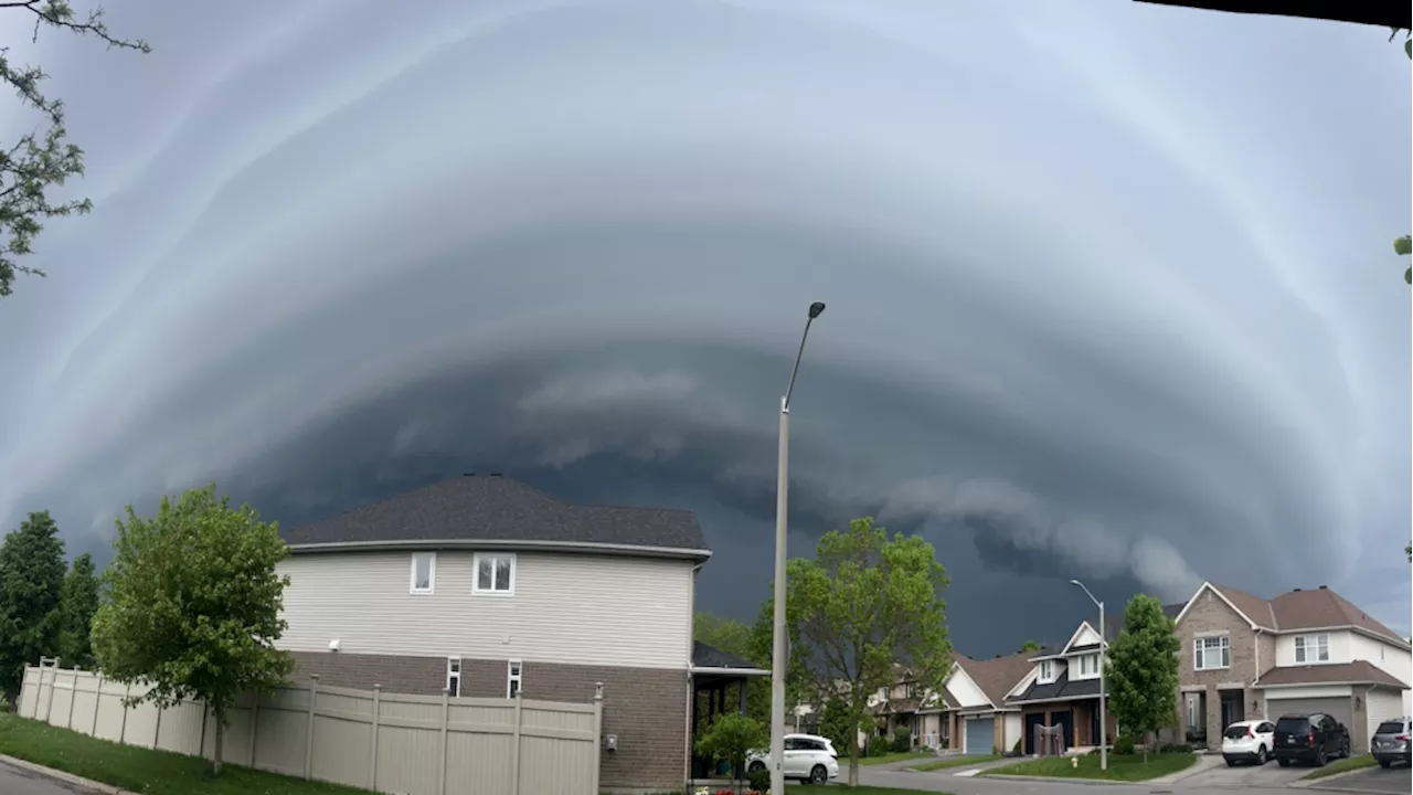 Severe thunderstorm warning for Ottawa ends after ominous clouds pass over city